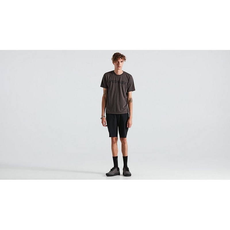 Specialized wordmark tee ss men charcoal l