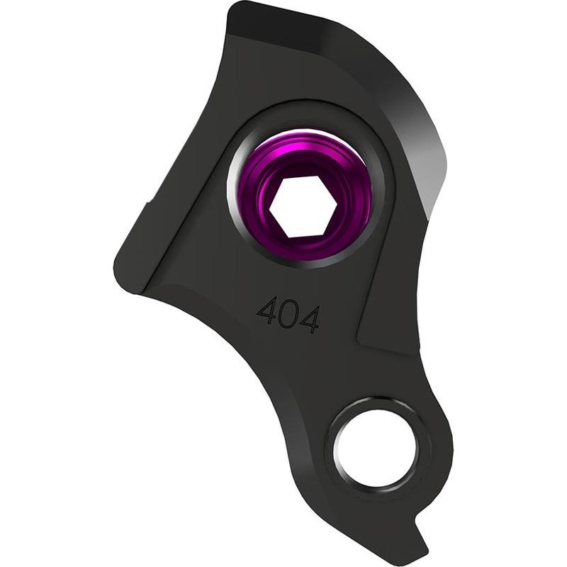 Wheels Manufacturing Universal Derailleur Hanger – 487-7 For Trek ABP MTB Frames designed to accept SRAM UDH Black/Purple