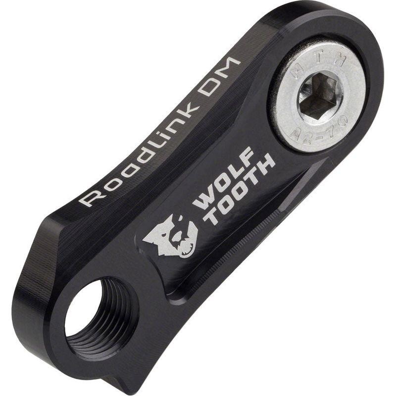 Wolf Tooth RoadLink Direct Mount for Shimano R8000/R9100 Rear Derailleurs when using Wide-Range Cassettes