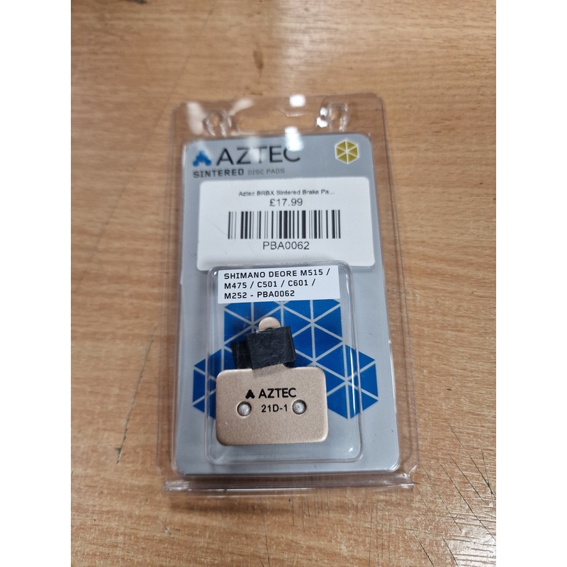 Aztec BRBX Sintered Brake Pad M515/475/525/Tektro