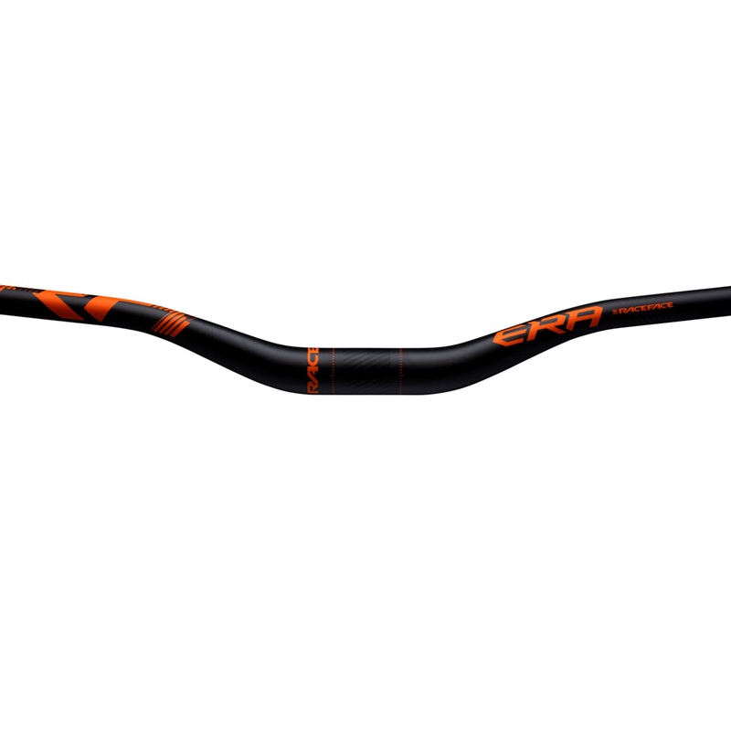 RaceFace Era 35 Carbon Riser Handlebar: 35 x 760mm 20mm Rise Orange
