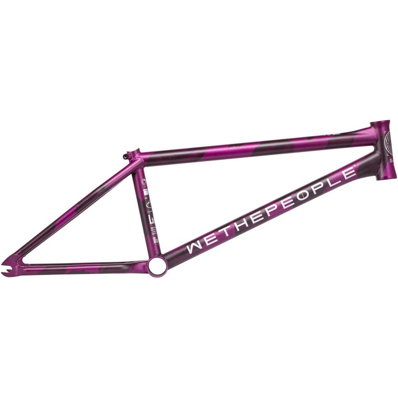 We The People Network BMX Frame – 20.8″ TT Purple Haze