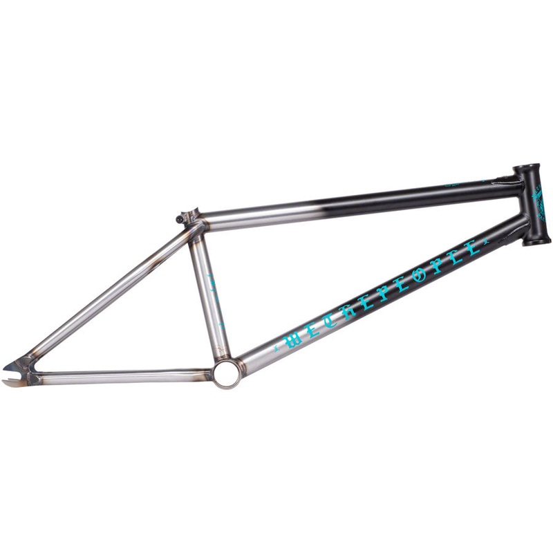 We The People Pathfinder BMX Frame – 20.75″ TT Matt Black/Raw Fade