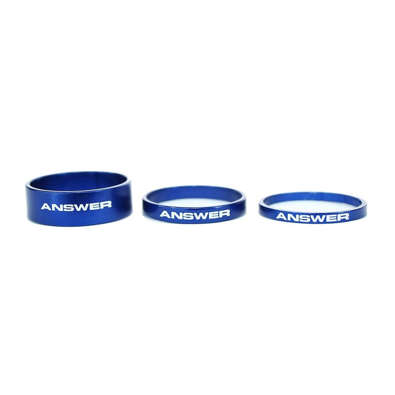 Answer Pro 1-1/8in Alloy Headset Spacer (Set of 3)