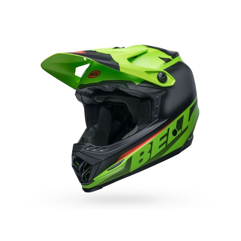 Bell Full-9 Fusion MIPS Full Face Helmet – Matt Bright Green-Black – 2019