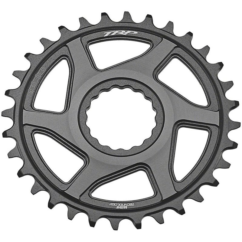 TRP CR-M9050 Boost Direct Mount Chainring – 30t, 12-Speed, CINCH Mount, 3mm Offset, 7075-T6 Aluminum, Sandblasted