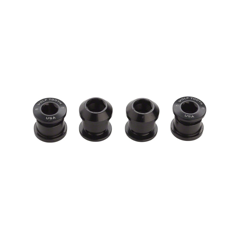 Wolf Tooth 1x 6mm Chainring Bolt Set – Set of 4