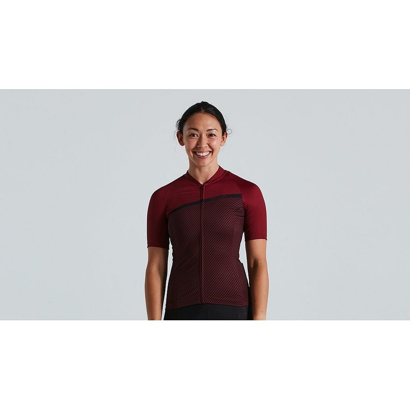 Specialized sl stripe jersey ss wmn crimson l