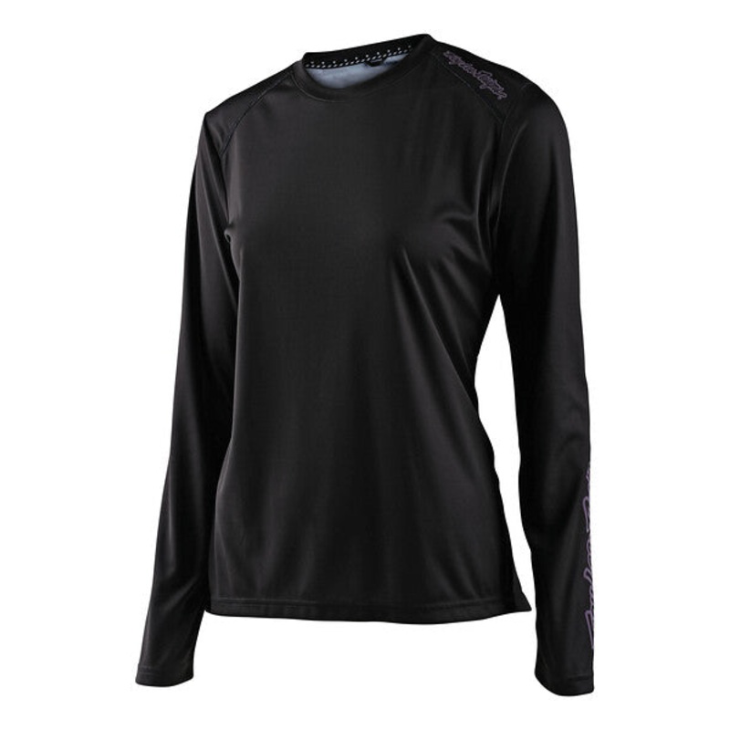 Troy Lee Designs Lilium Long Sleeve MTB Jersey – Womens – Black – 2024