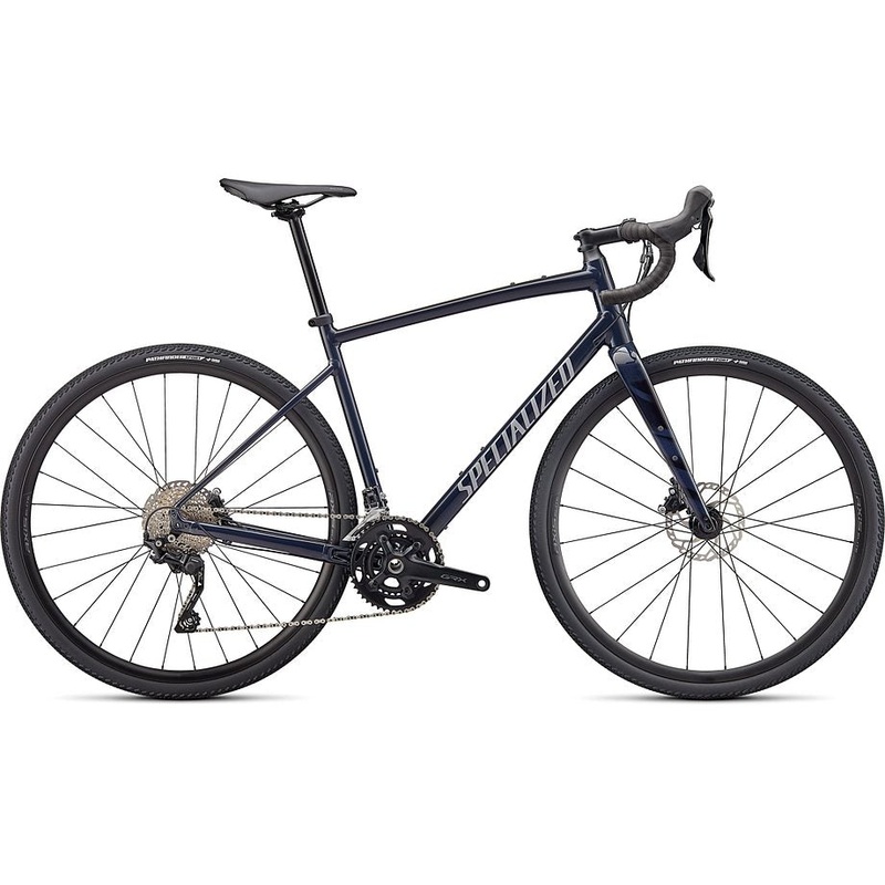 2024 Specialized diverge e5 elite bike gloss slate/cool grey/chrome/wild 52