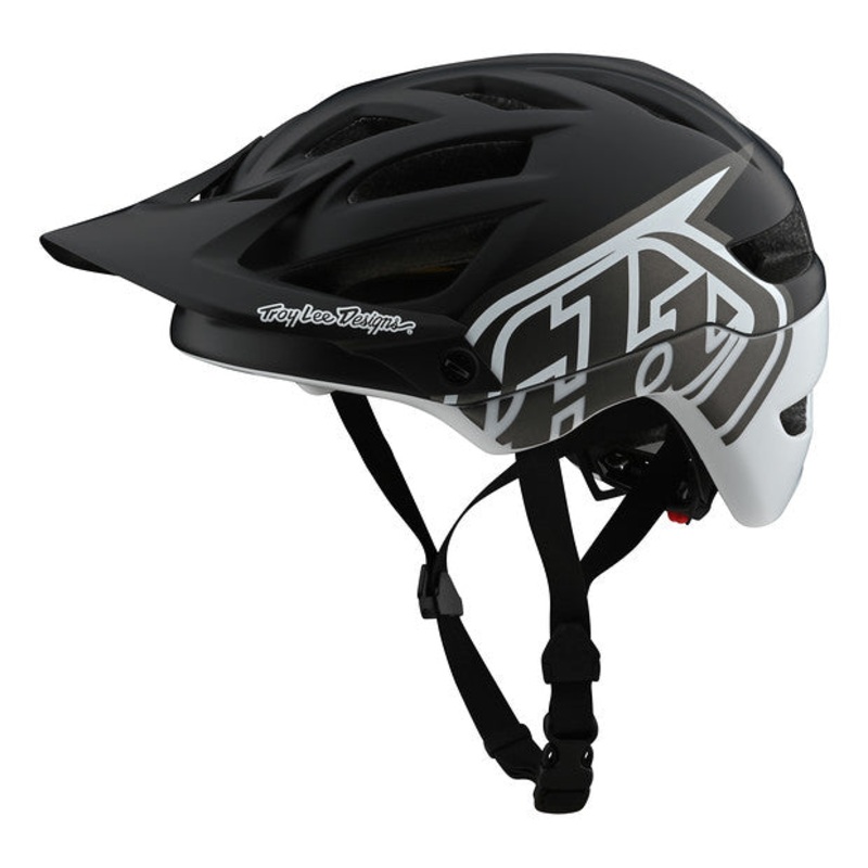 Troy Lee Designs A1 MIPS MTB Helmet – Classic – Black-White – 2020