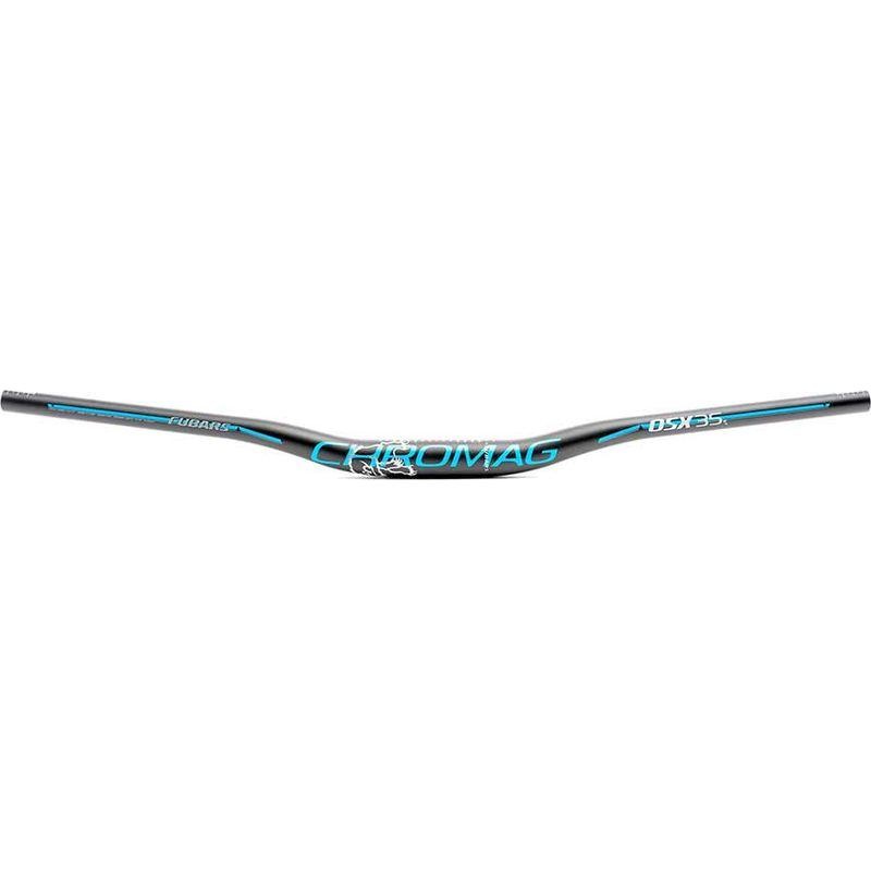 Chromag Fubars OSX 35 MTB Handlebar Diameter: 35mm 800mm Rise: 25mm Blue