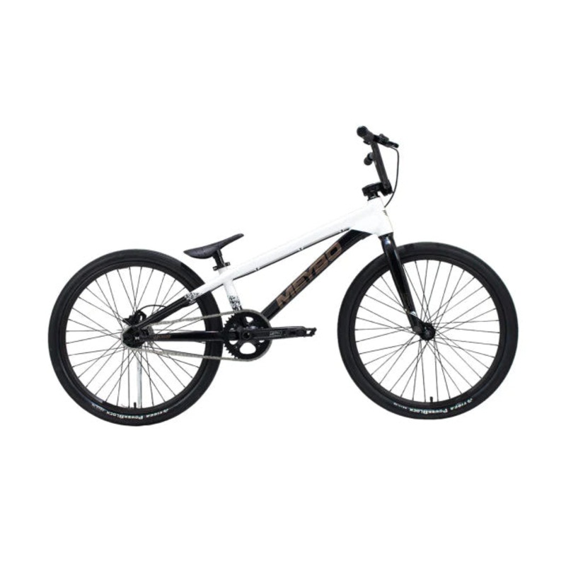 Meybo Superclass Complete Race Bike – Black / White / Gold – Cruiser