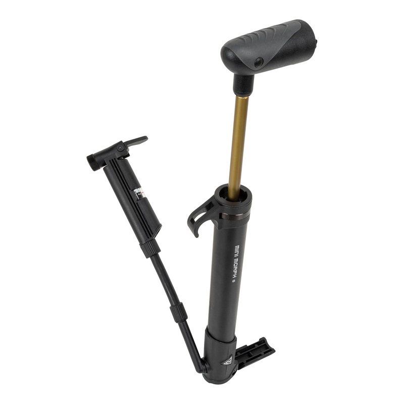 Topeak Mini Morph G Pump – with Gauge Black 140psi