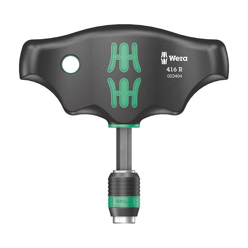 Wera, 416 R T-Handle, Screwdriver, 1/4” Hex