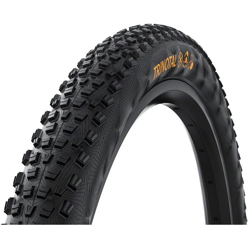 Continental Trinotal Tire – 26 x 2.20, Tubeless, Folding, Black, Grip, Trail Casing, E25