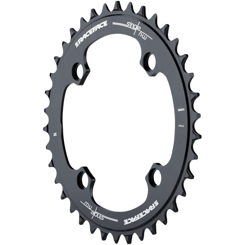RaceFace Narrow Wide Chainring 34t 104 BCD 9/10/11/12-Speed Aluminum Black