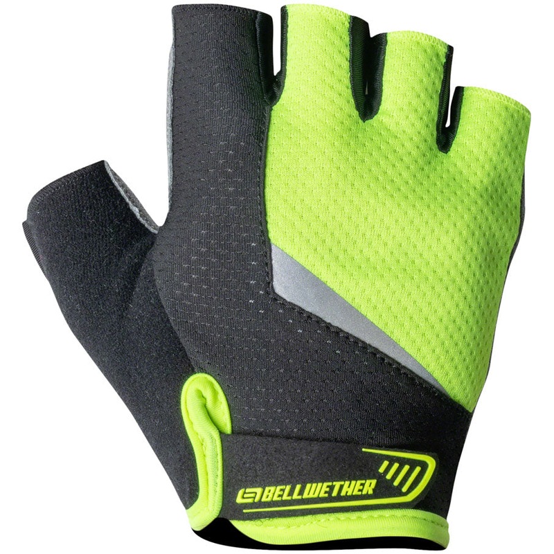 Bellwether Ergo Gel Gloves – Hi-Vis, Short Finger, Men’s, Medium