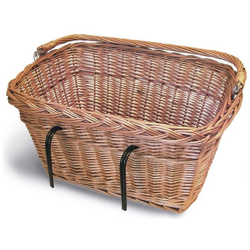Basil, Davos, Front/Rear Basket, Varnished Natural