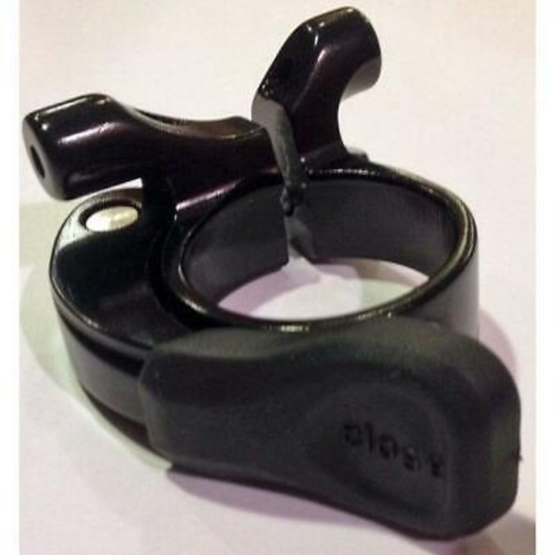 Bike Seatpost clamp mount for Bicycle Back Rack 31.8mm Black 31.9 Post Binder