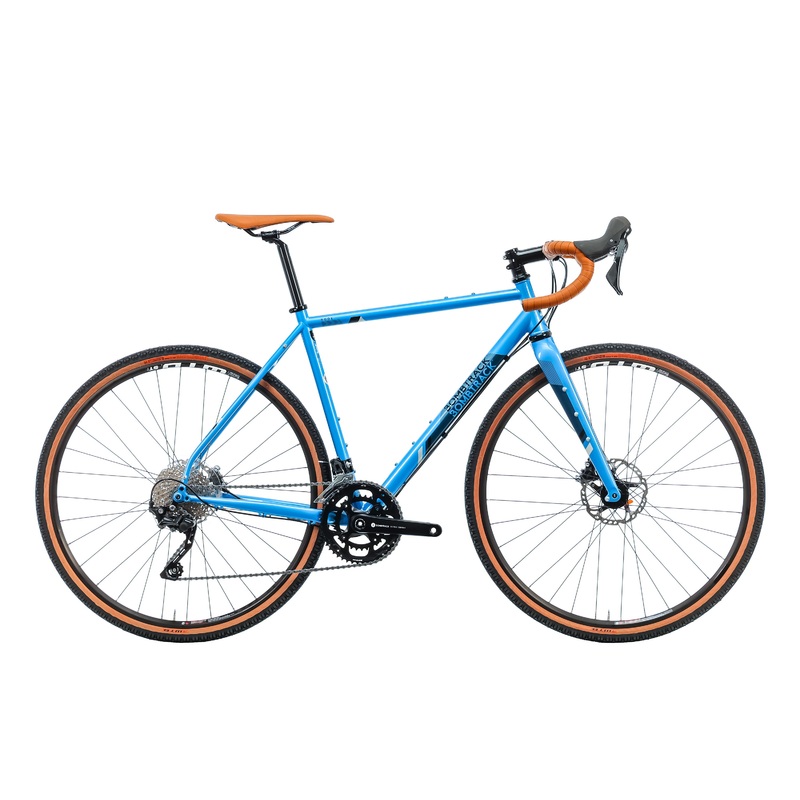 Bombtrack Hook Glossy Metallic Blue Gravel Bike – 2022, Medium