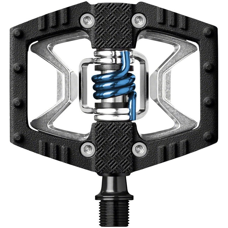 Crank Brothers Double Shot 2 Pedals – Single Side Clipless – Black/Raw