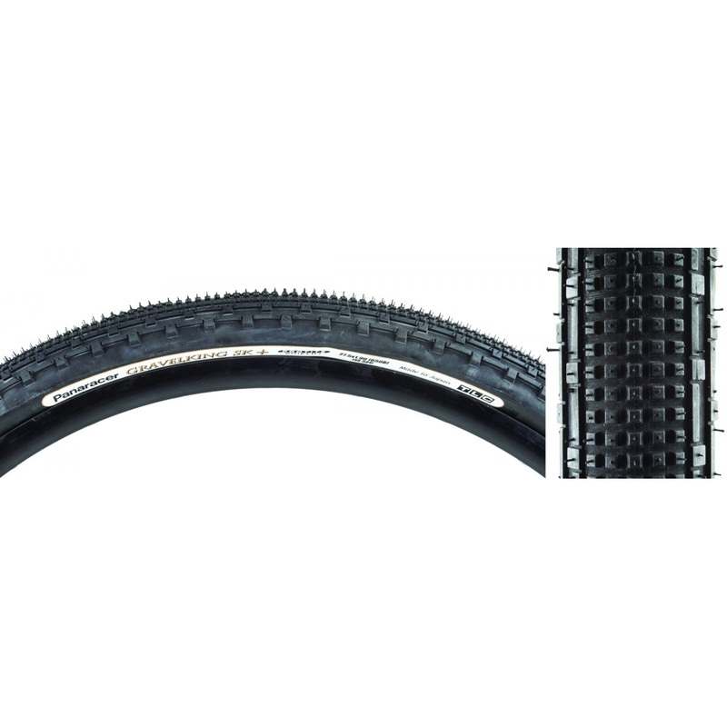 Tire Pan Gravel King Sk+ 27.5X1.9 (650Bx48) Fold Tbls Black/Bk
