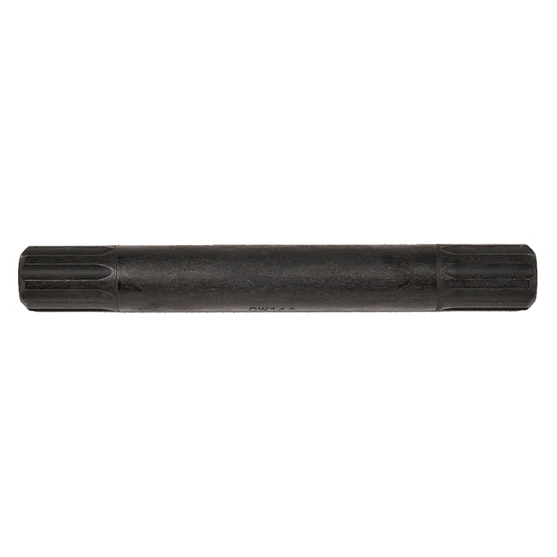 8 spline 19mm Chromoly BMX Spindle – 150mm – f/ many imported cranks