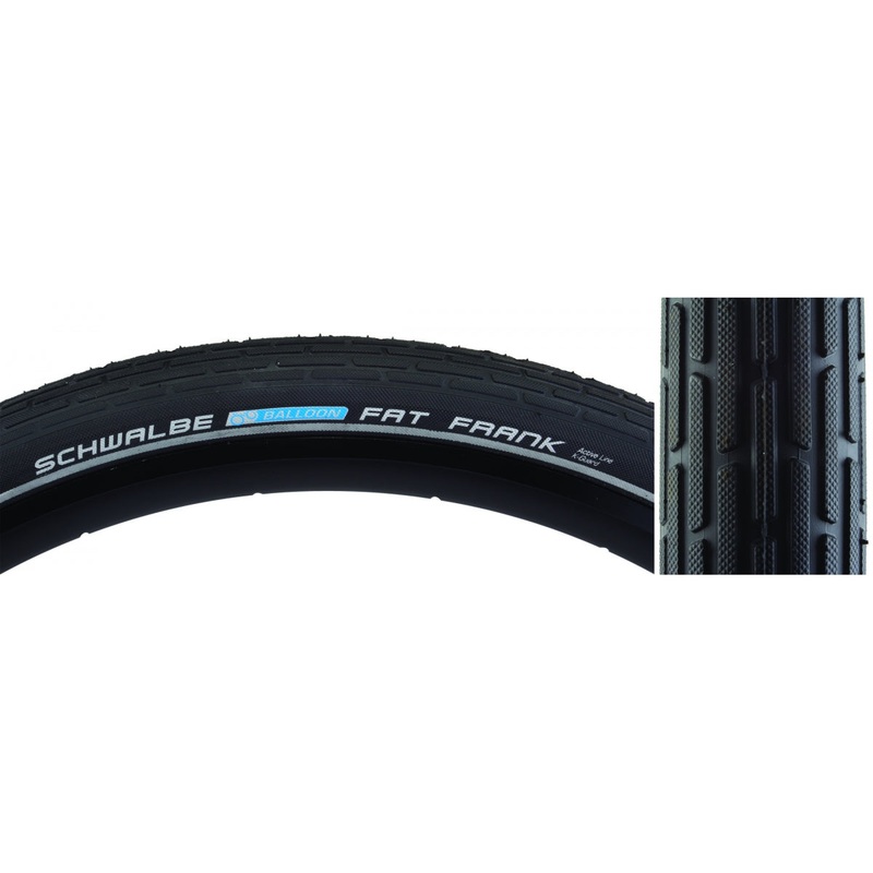 Tire Swb Fat Frank 700X50 (28X2.0) Active Lite K-Guard Black/Bsk/Ref Wire