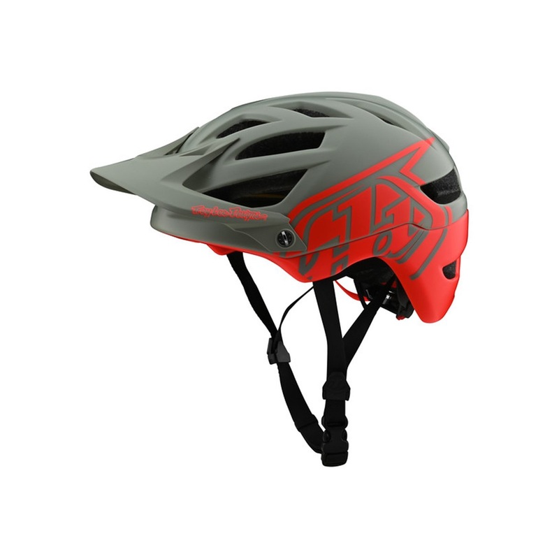 Troy Lee Designs A1 MIPS MTB Helmet – Classic – Orange-Gray – 2020