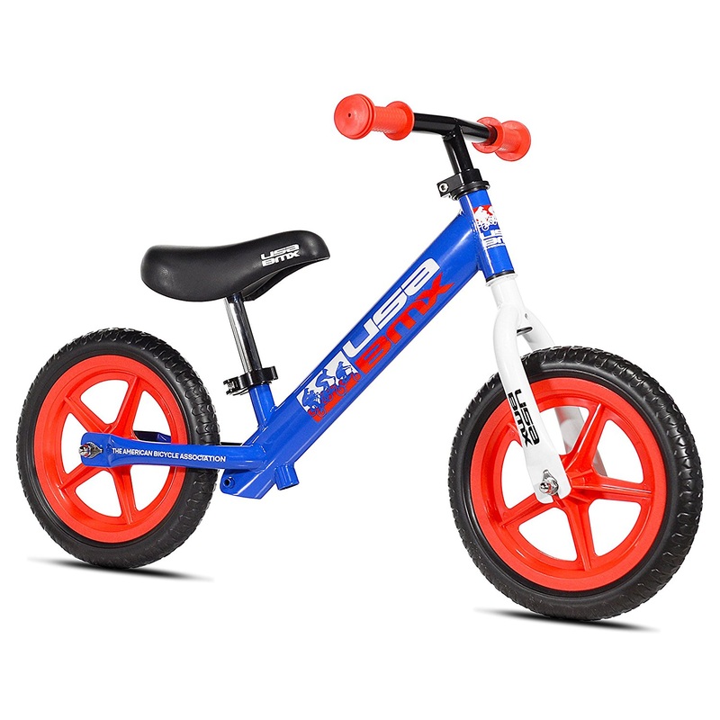 USABMX Balance Bike-12″-Blue/Red