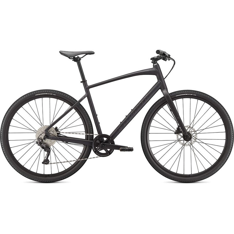 2021 Specialized sirrus x 3.0 bike satin cast black / satin black / black reflective xs