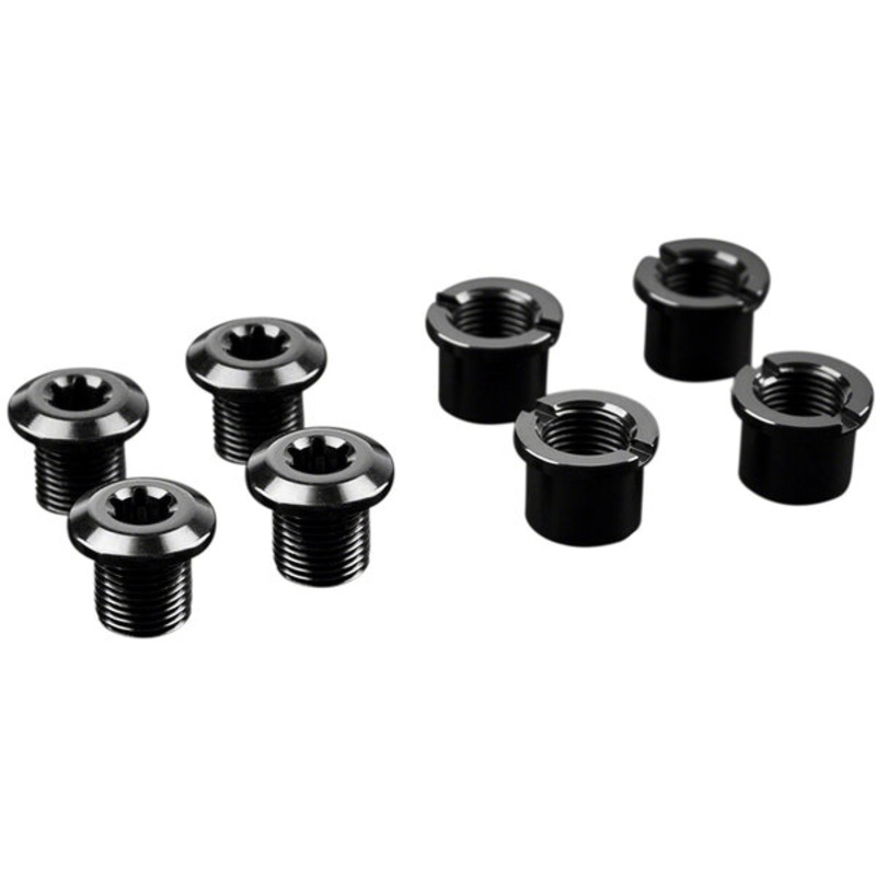 absoluteBLACK Chainring Bolt Set – Short Bolts and Nuts Set of 4