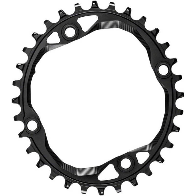 absoluteBLACK Oval 104 BCD 4-Bolt Chainring