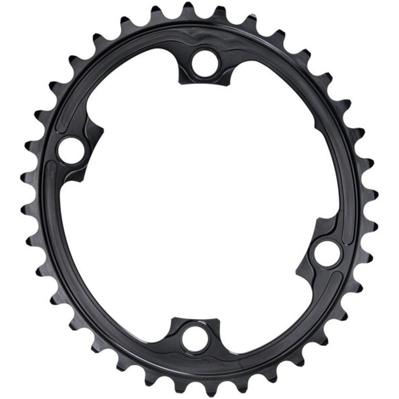absoluteBLACK Premium Oval 110 BCD 4-Bolt Road Inner Chainring for Shimano 9000/6800/5800