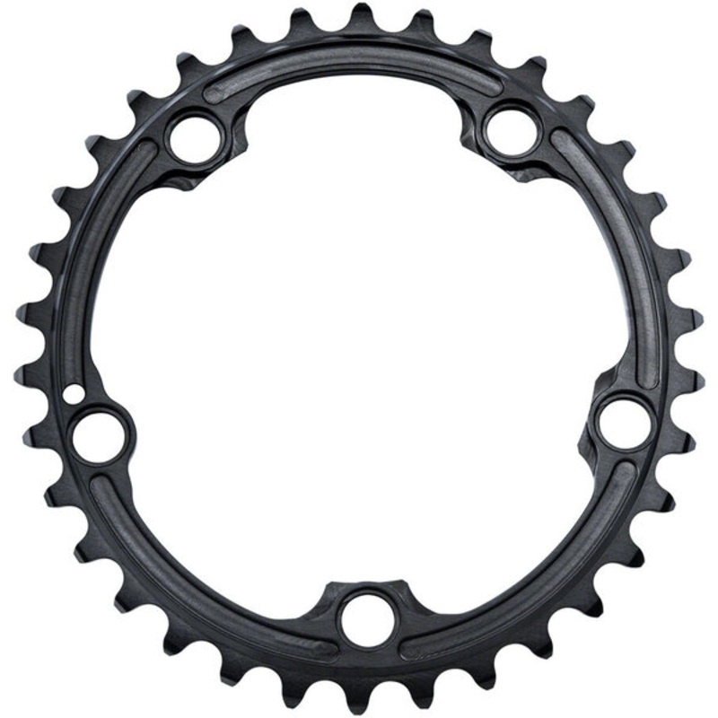 absoluteBLACK Premium Oval 110 BCD 5-Bolt Road Inner Chainring for SRAM