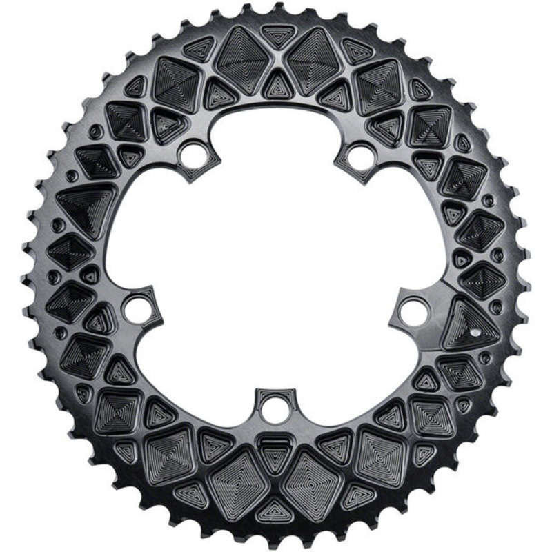 absoluteBLACK Premium Oval 110 BCD Road Outer Chainring for SRAM