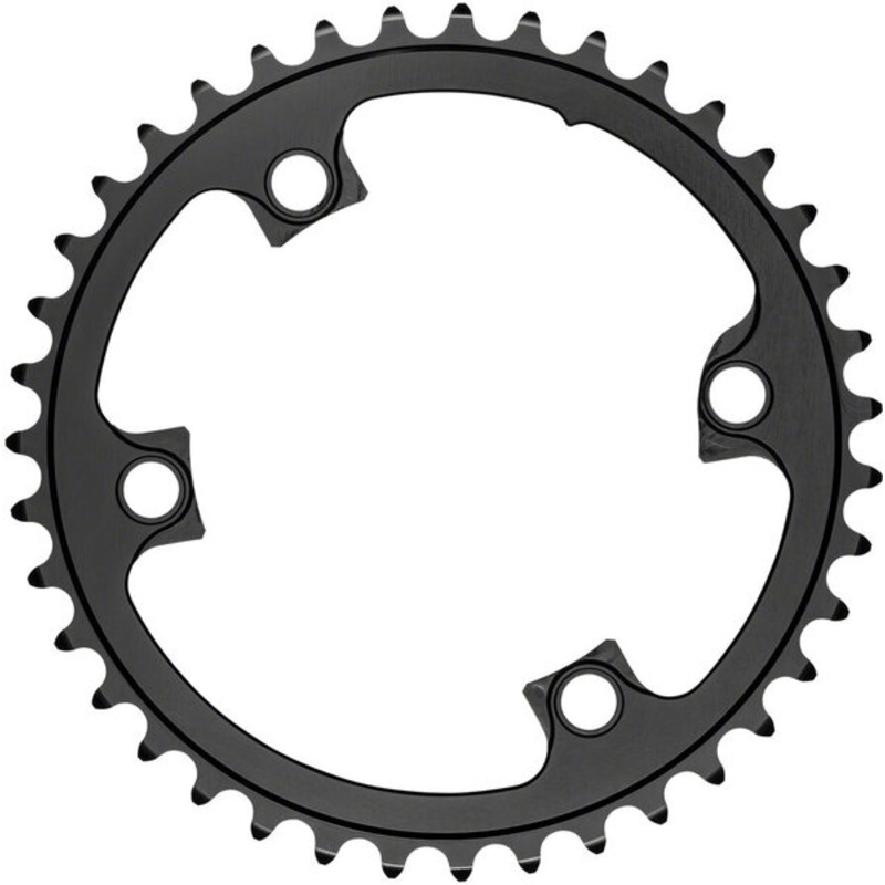 absoluteBLACK Premium Round 110 BCD 4-Bolt Road Inner Chainring for Shimano R9100/8000/7000